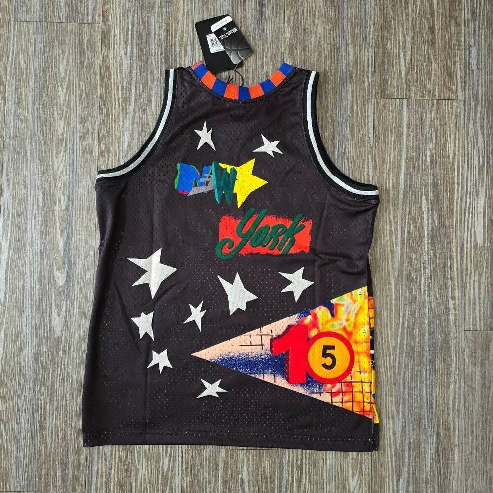 Mitchell & Ness A$AP Ferg x New York Knicks Swingman Jersey NY Men’s Large New - Picture 6 of 10